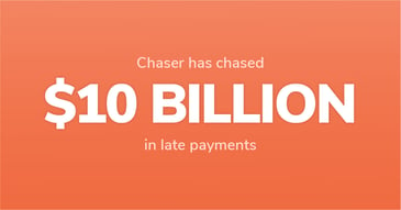 chased 10 billion in late payments chaser accounts receivables software banner