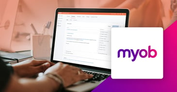 MYOB accounting software used alongside Chaser credit control