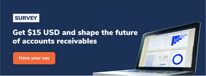 Get $15 USD and shape the future of accounts receivables