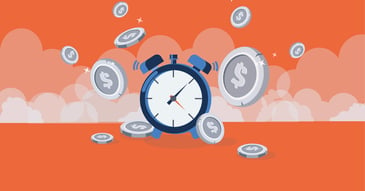 alarm clock money time cost late payments