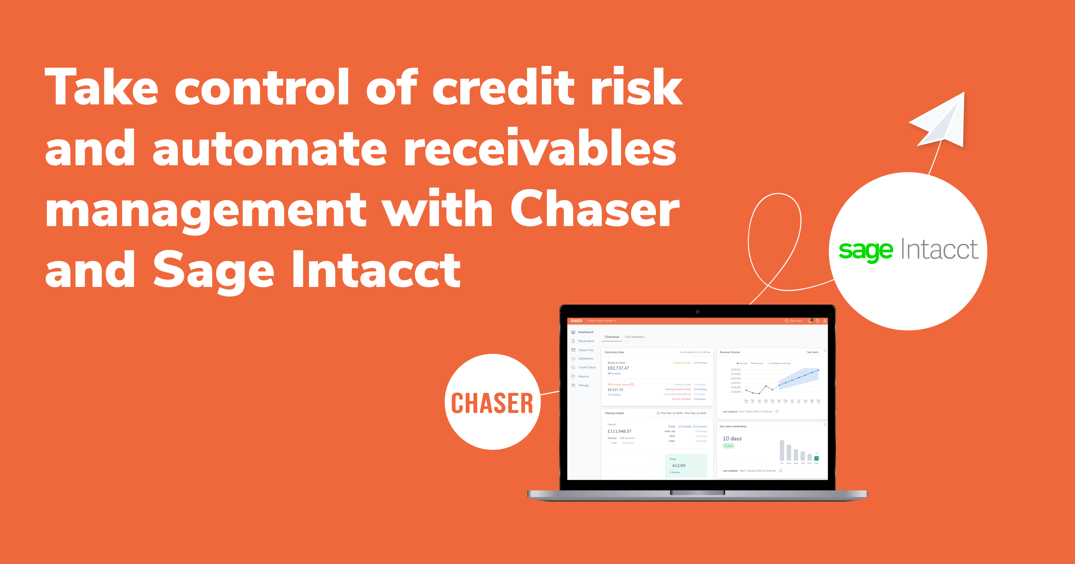 Automate receivables and manage credit risk with Chaser + Sage Intacct