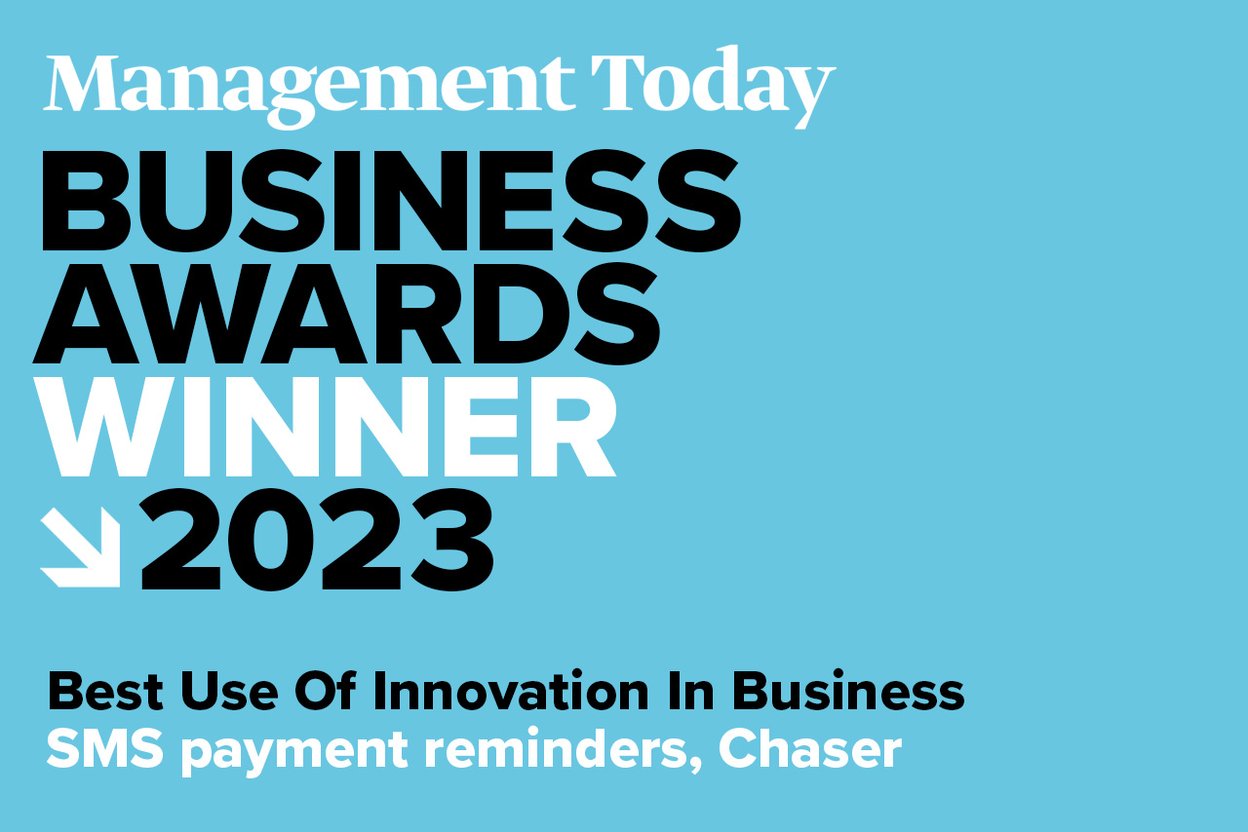management today chaser innovation award winner banner
