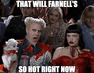 Zoolander Mugatu 'So hot right now' meme