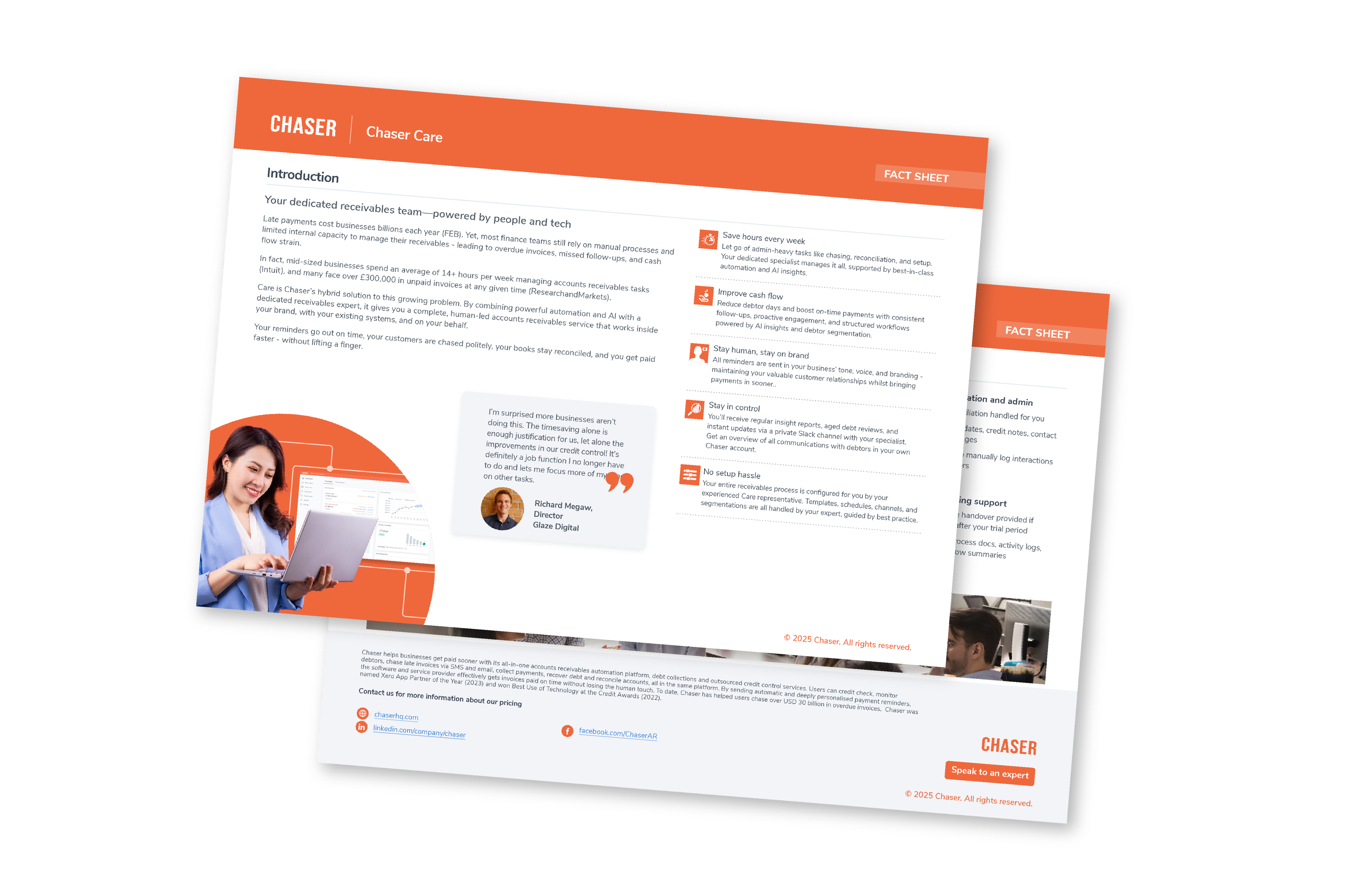 Chaser Care fact sheet | Chaser