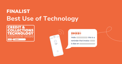 Chaser finalist for Best Use of Technology in Credit & Collections