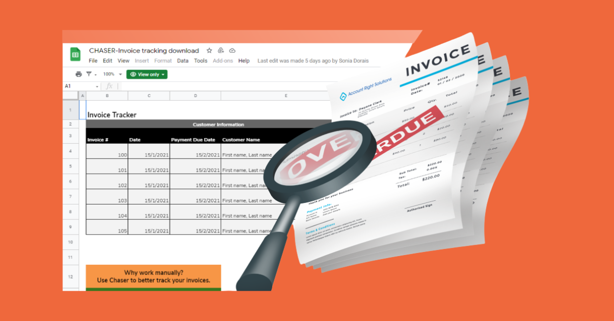 Free payment tracker Excel and Google Sheets template