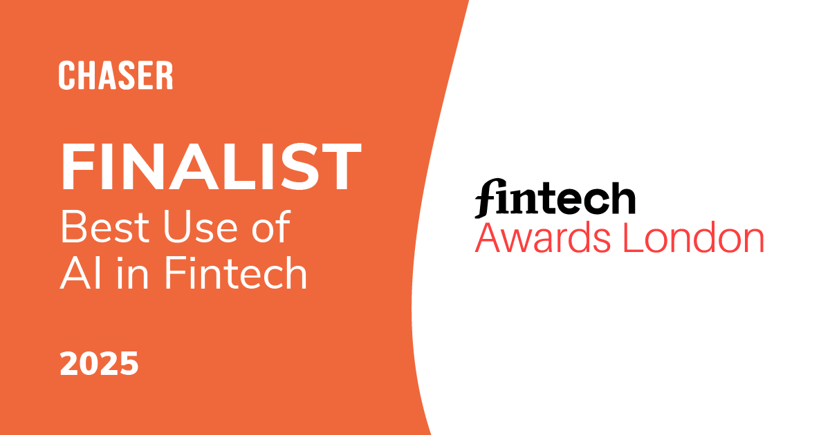 Chaser shortlisted for Best Use of AI in Fintech | Fintech Awards 2025