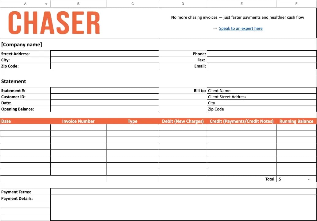 chaser form