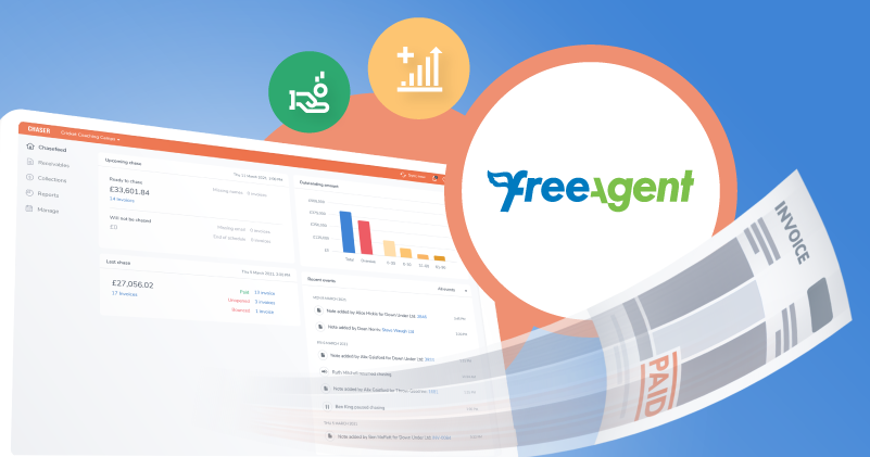 Faster invoice payments for FreeAgent users with Chaser