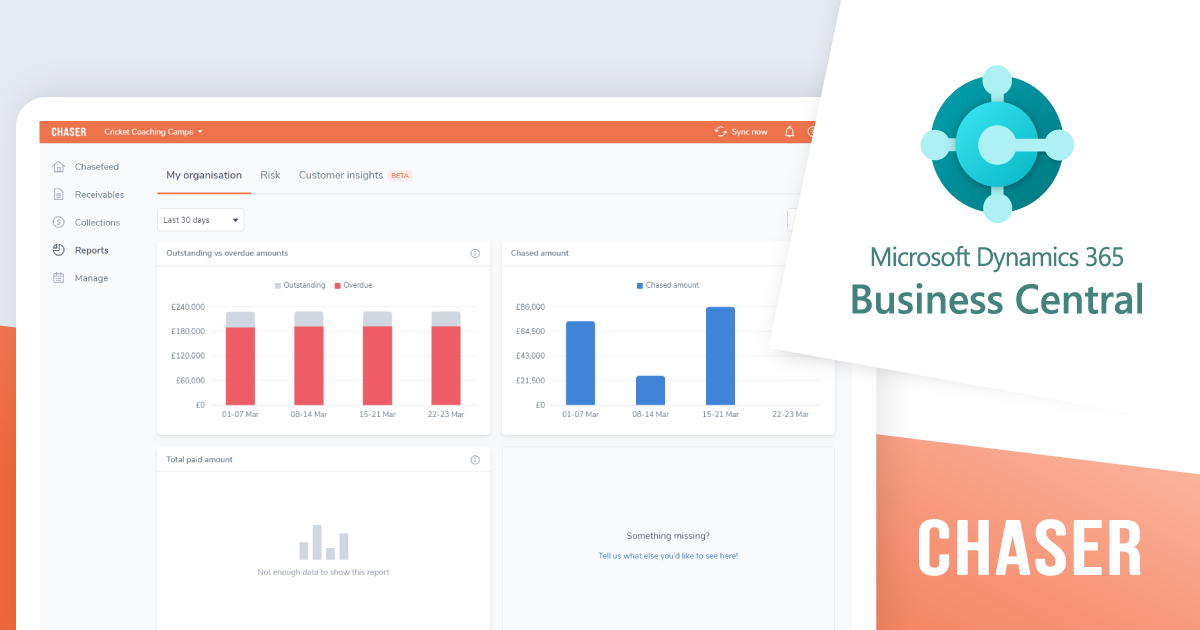 Faster invoice payments for Business Central users with Chaser