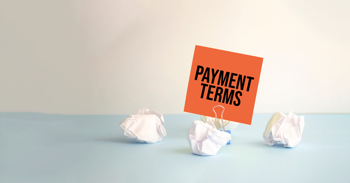 How to get paid faster using the right payment terms