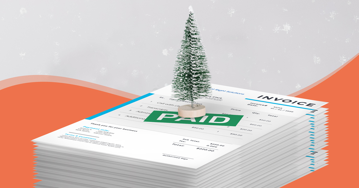 How to get customers to pay their invoices on time over the Christmas break