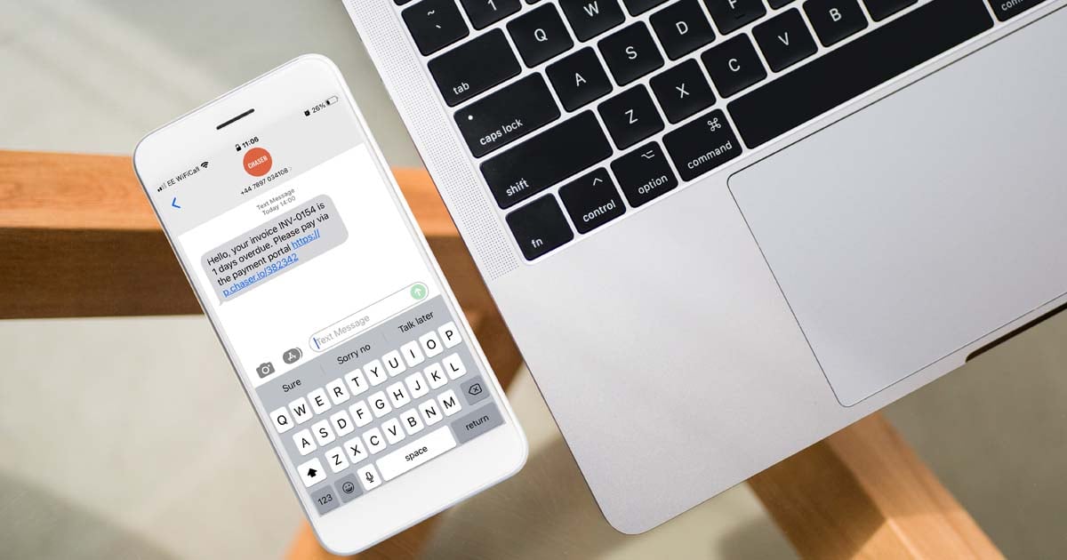 How SMS payment reminders can help get your business get paid faster and improve your accounts receivables
