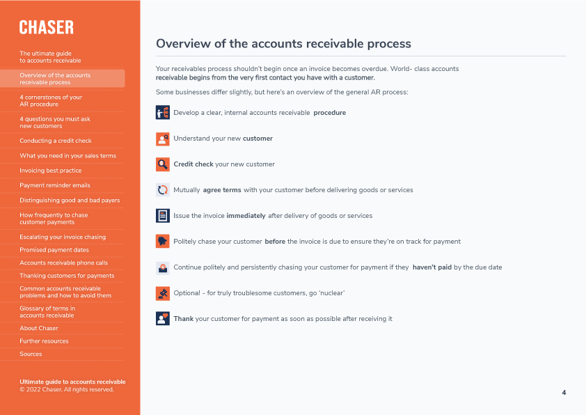 The ultimage guide to accounts receivable preview page 4