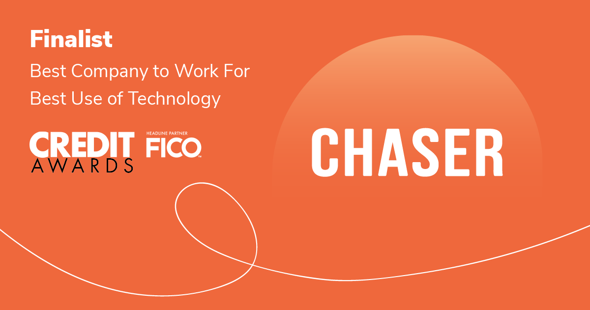 Chaser shortlisted for Best Company to Work For and Best Use of Tech