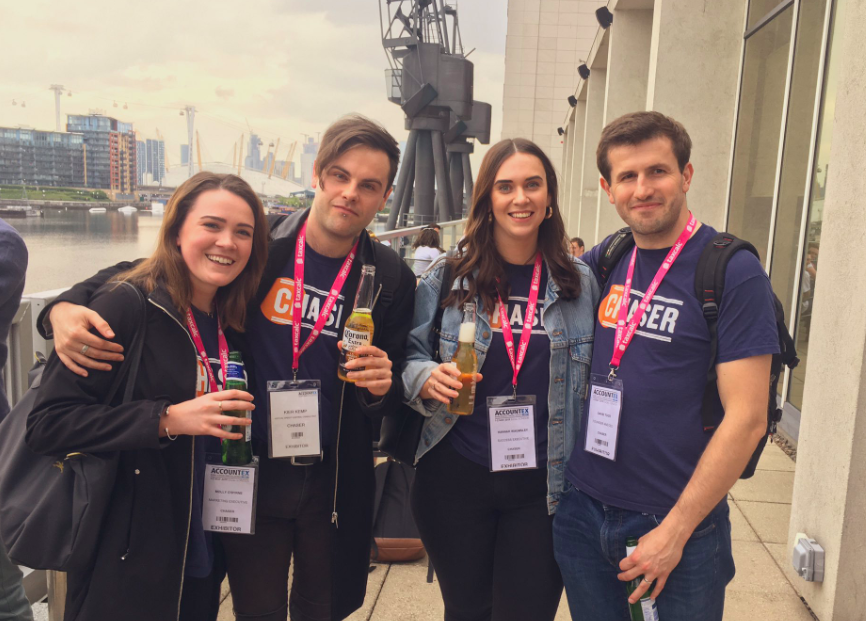 Just a few of our amazing Chaser team members