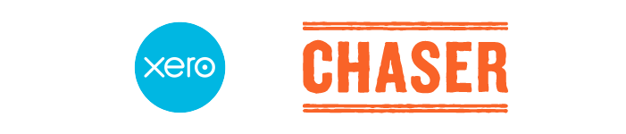 Xero logo with Chaser logo