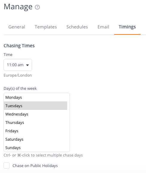 Chaser-Select_chase_times_and_days