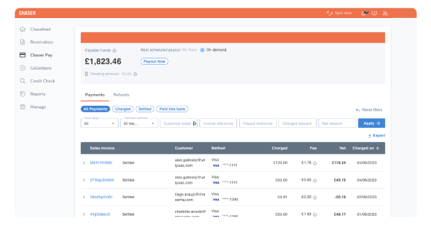 IFT-chaser-pay-dashboard