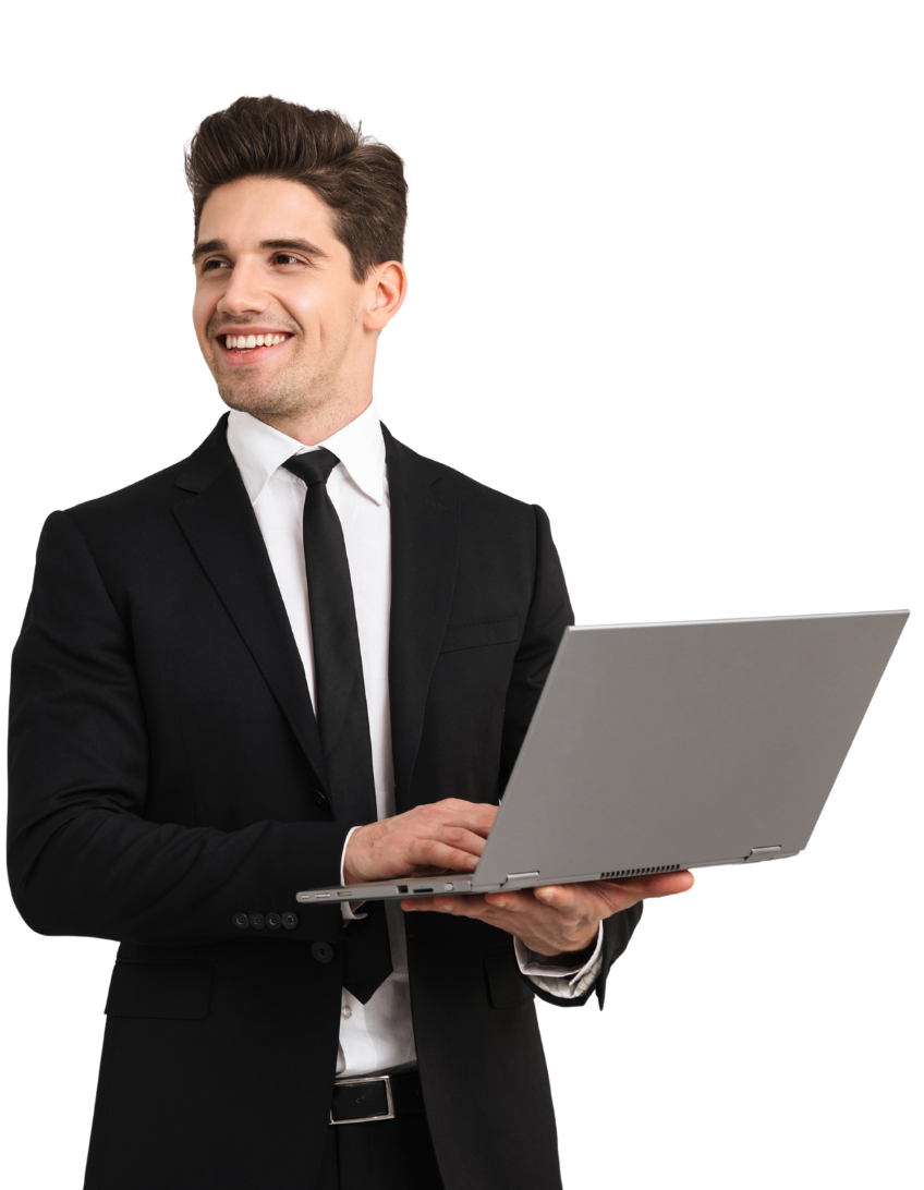 Man-with-a-laptop