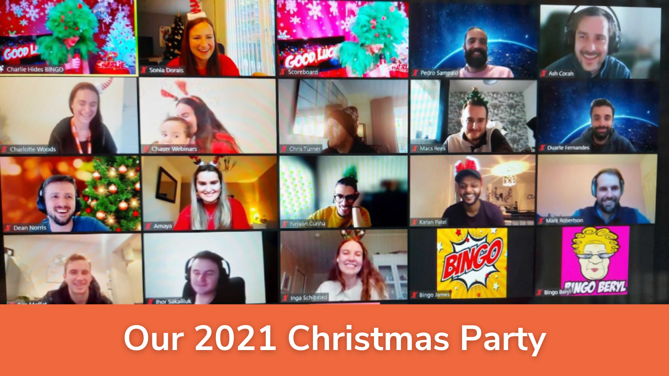 Our 2021 Virtual Christmas Party!
