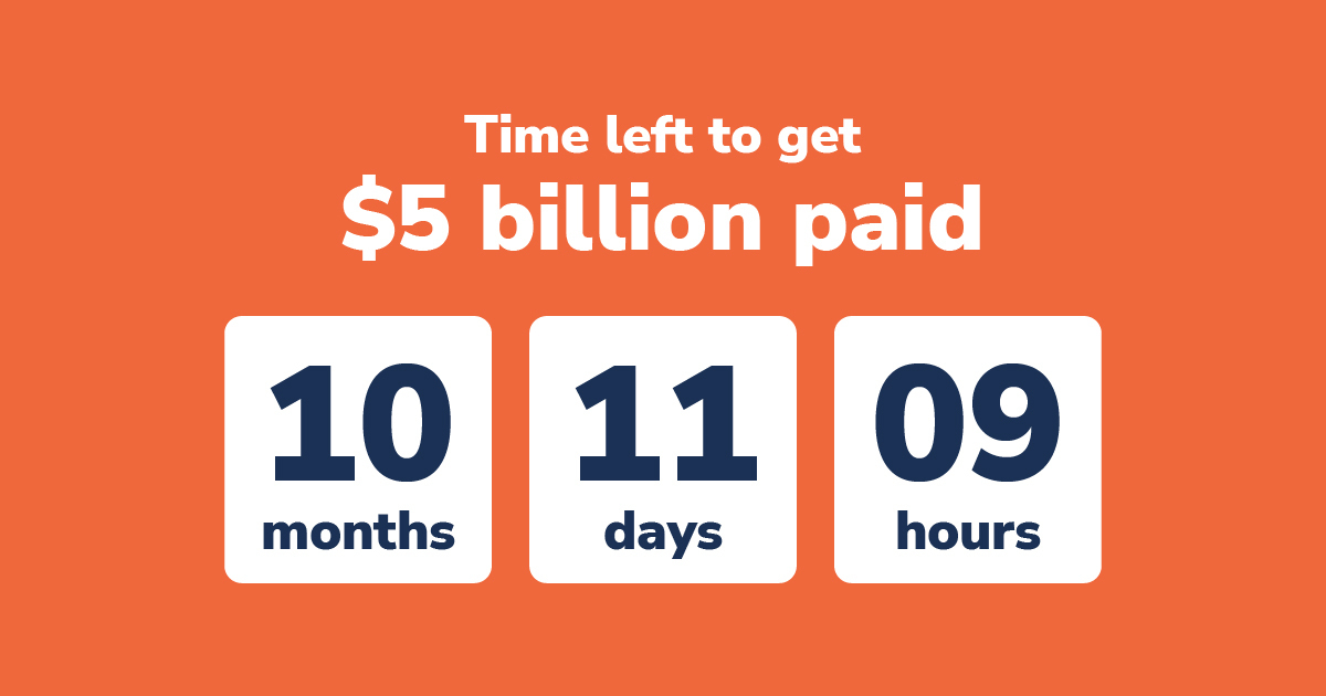 Chaser is launching a countdown to get $5 billion paid for businesses in  2023