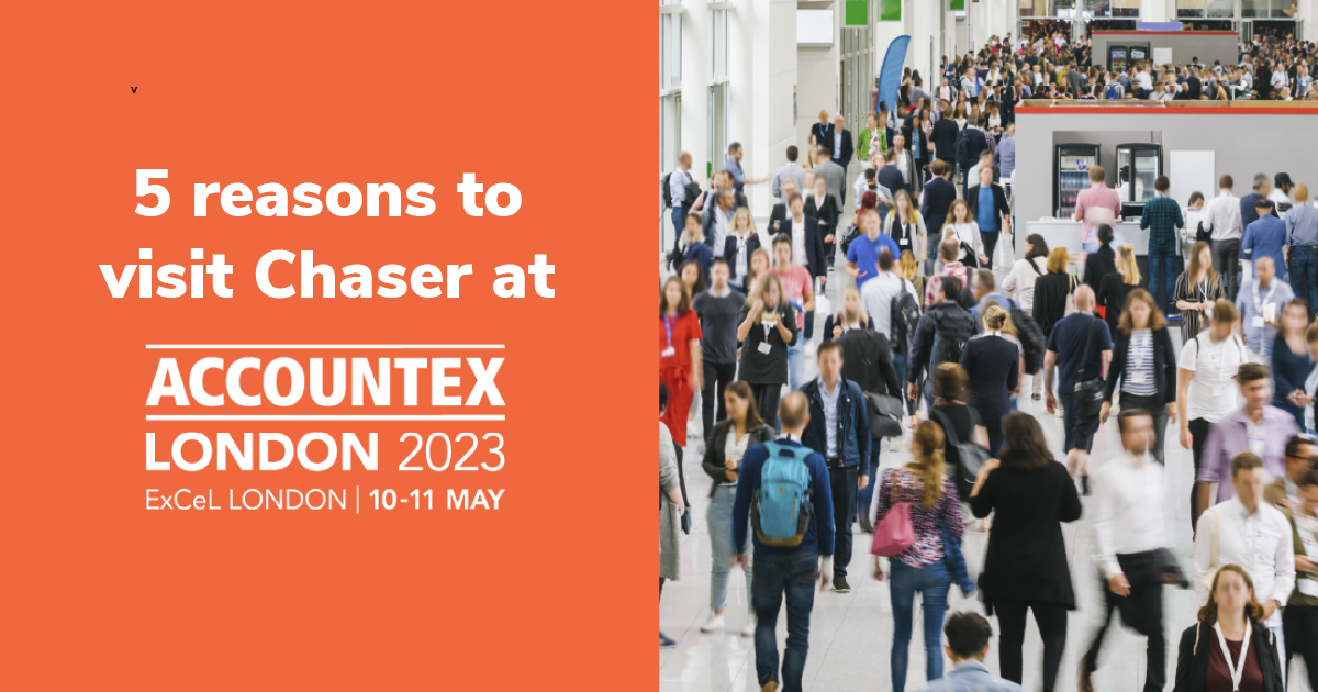 5 reasons to visit Chaser at Accountex London 2023