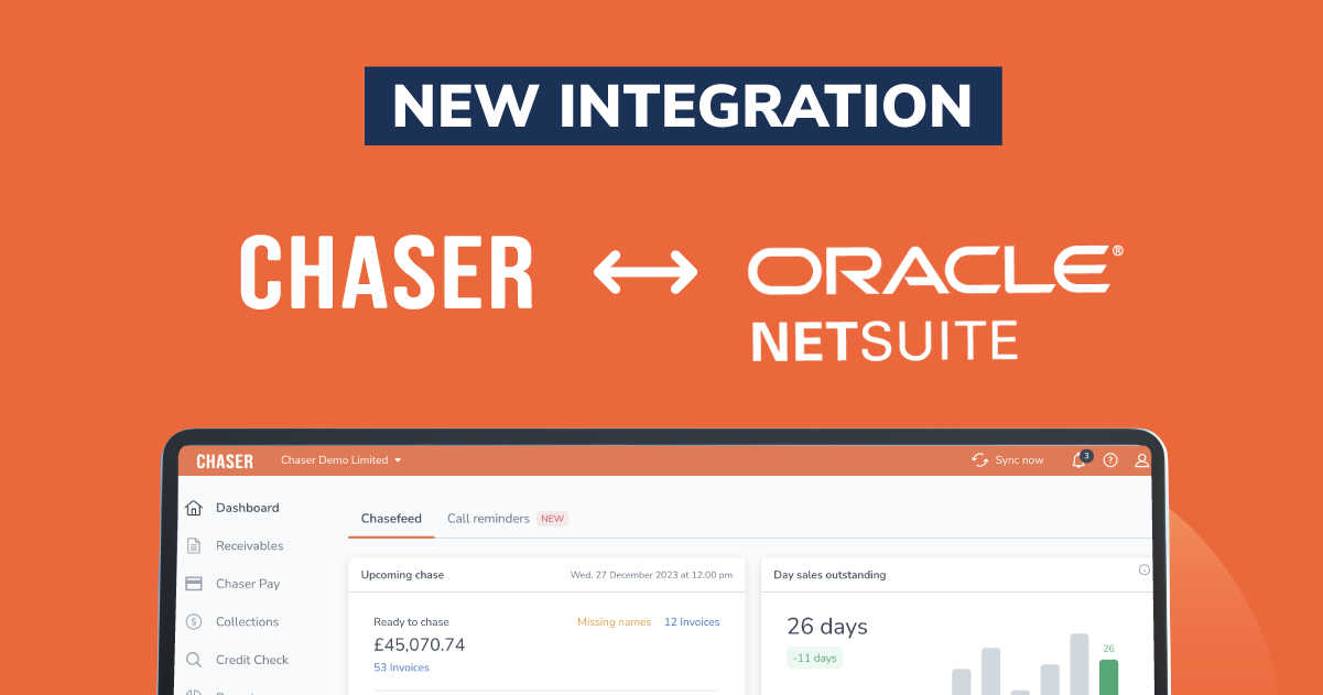 NetSuite users can automate invoice chasing and reduce late payments