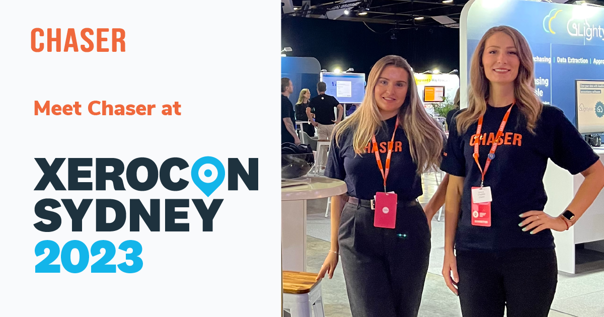6 reasons to meet Chaser at Xerocon Sydney 2023