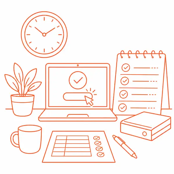 Illustration of best practices for payment follow up including consistent timing, easy payment links and tracking every reminder